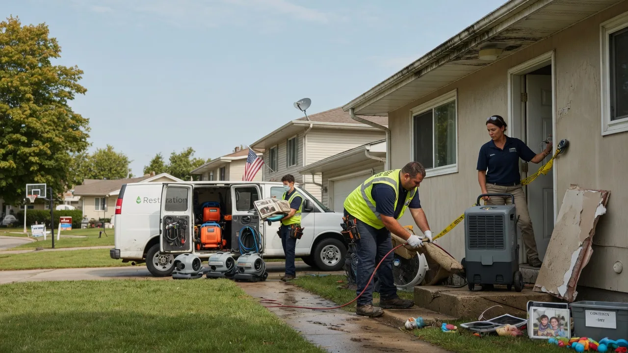 Water Damage Restoration in Mineral Ridge, OH near me